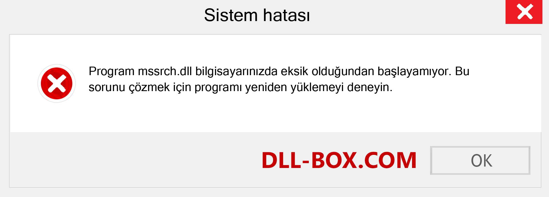 mssrch.dll dosyası eksik mi? Windows 7, 8, 10 için İndirin - Windows'ta mssrch dll Eksik Hatasını Düzeltin, fotoğraflar, resimler